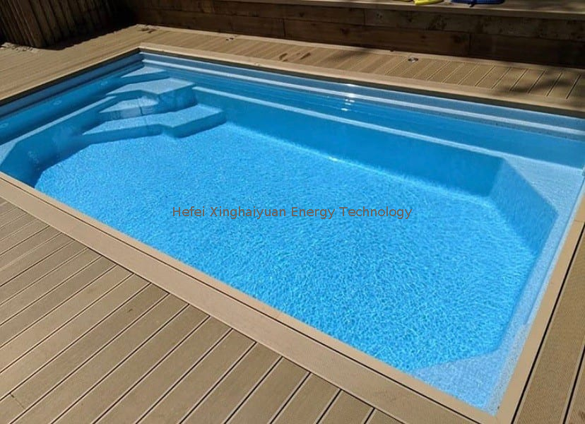 Outdoor Rectangular Fiberglass Swimming Pool FRP Pool Shell Supply from