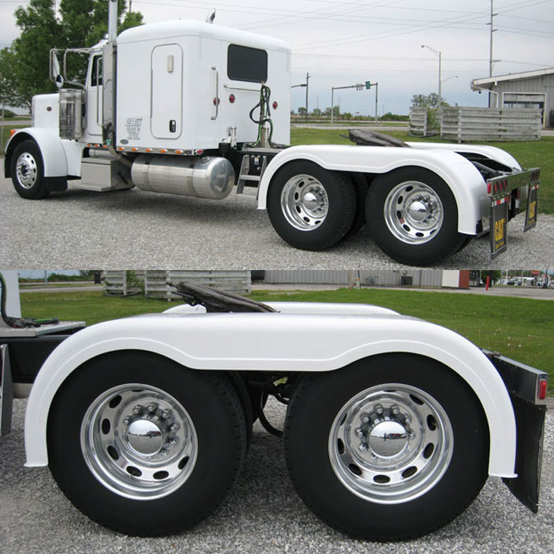 Semi Truck Fiberglass Rear Fenders Truck Body Parts from China