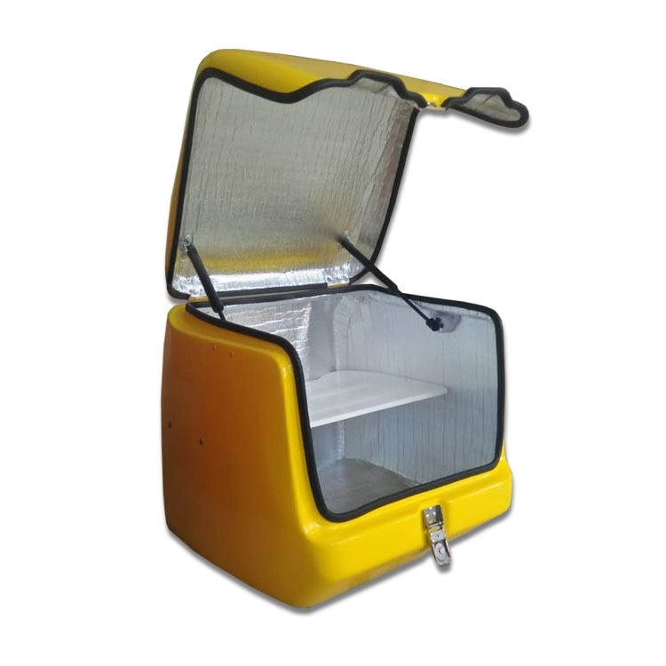 Custom Made Fiberglass Motorcycle Box FRP Delivery Box for Scooter from